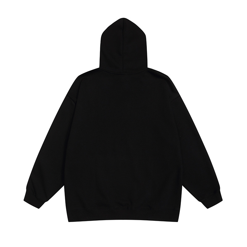 Abbigliamento maschile Moda Campus Stile Semplice Moda Lettera Ricamata Maglione con Cappuccio Marchio di Moda Maschile Moda Giovanile Felpa Casual All-match_voghion.com