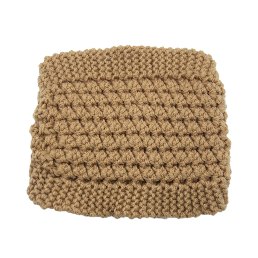 Diadema tejida para mujer protección de oídos cálida invierno_voghion.com