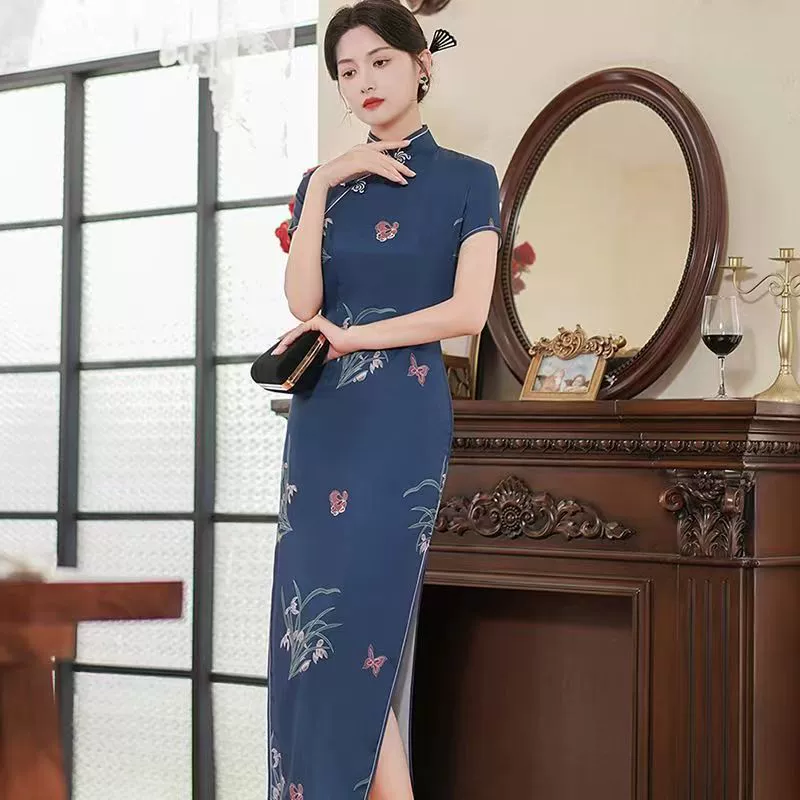 Летняя чонсаме, длинная юбка, модное платье, костюм, Slim fit, оптом