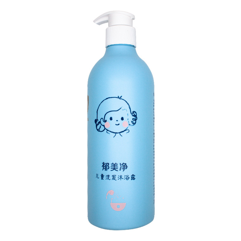 郁美净儿童洗发水沐浴露宝宝七果二合一洗头发大瓶3-6-12岁大容量|undefined