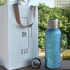 Blue + mechanical inner cover titanium tea mesh