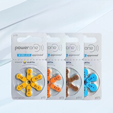 助听器电池power原装进口P10/P312/P13/P675纽扣电子锌空气1.45V
