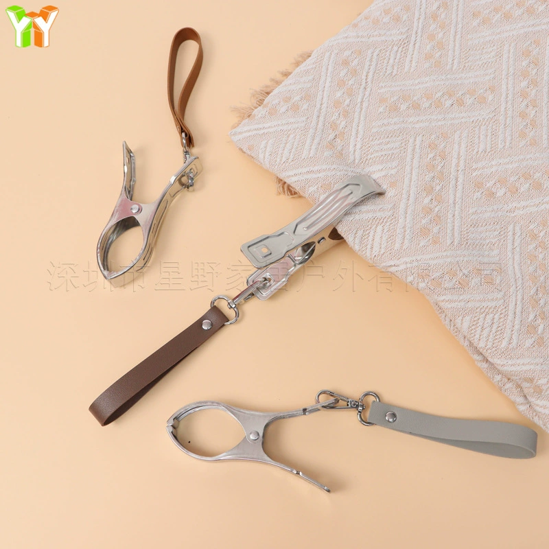 Спот кожаный брелок для обуви зажим многофункциональная сушка для одежды зажим для захвата персонализированный держатель для предметов коляски