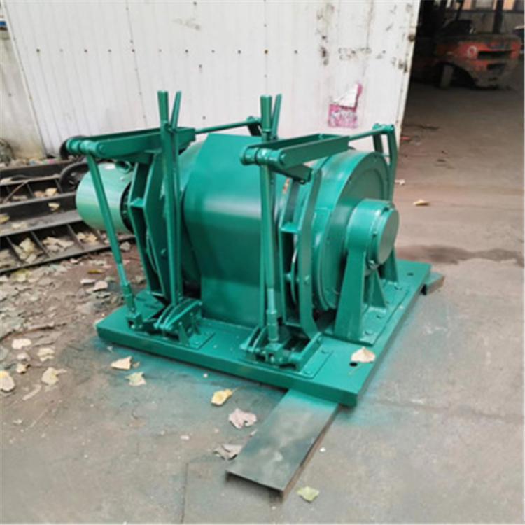 cabrestante neumático de minería simple de operación en la mina No.1 de Shandong