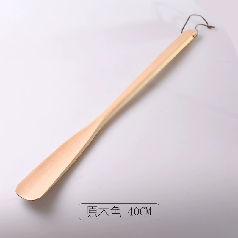 Spot supply exquisite solid wood 2 color can choose 3 sizes shoe pull -ups wooden handle shoe lifter solid durability
