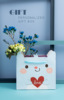Cartoon linen bag, pack, Korean style, Birthday gift