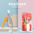 Cross-border Pet Nail Clipper with Light Cat and Dog Nail Clipper Pet Beauty Nail Clipper Cleaning Supplies Nail Scissors
