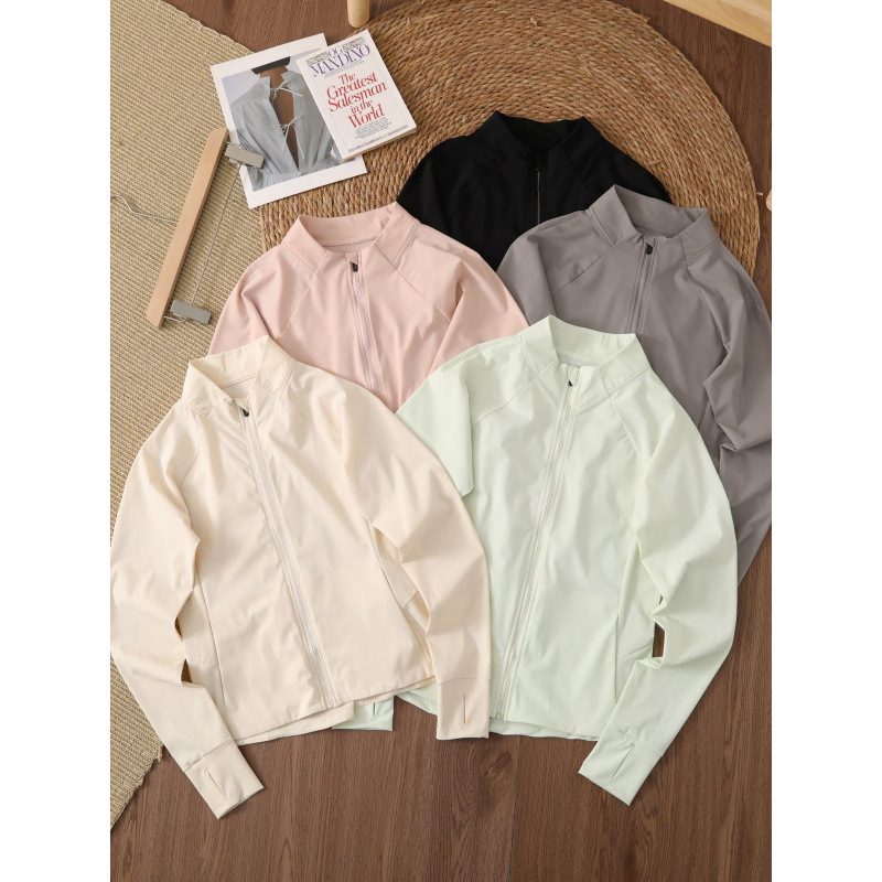 Summer Style Xiaodi's Affordable Alternative Women's Stand-Collar Sun Protection Jacket, Lightweight, Breathable, Cool and Comfortable Outdoor Casual Windbreaker