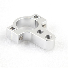 摩托车阻尼器改装通用固定码26/27mm直径减震钛尺码固定夹码支架