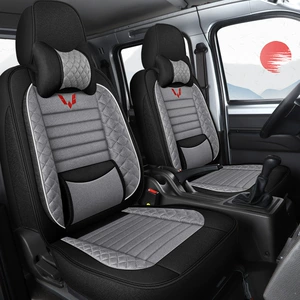 Wuling Rongguang Small Card Seat Cushion New Card Seat Cover Special for Small Truck Seat Cover Linen Fabric All-inclusive Four Seasons Cushion