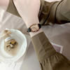 Fashionable retro brand swiss watch, waterproof belt, Korean style, simple and elegant design