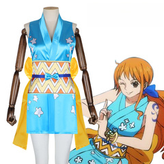 海賊王 路飛cos服草帽團航海士娜美 cosplay服角色扮演萬聖節服裝