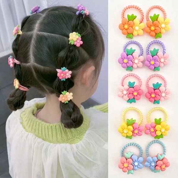 Children's cute hair rope