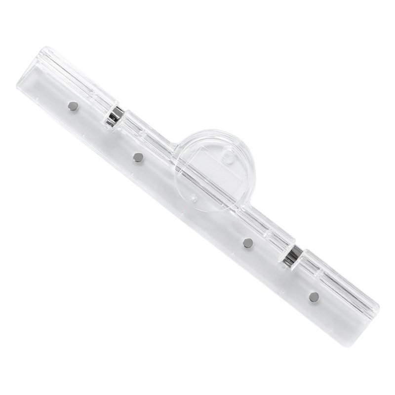 Carpeta magnética transparente subpapel de prueba almacena carpeta de datos de gran capacidad multifuncional clasificación factura carpeta de notas creativas