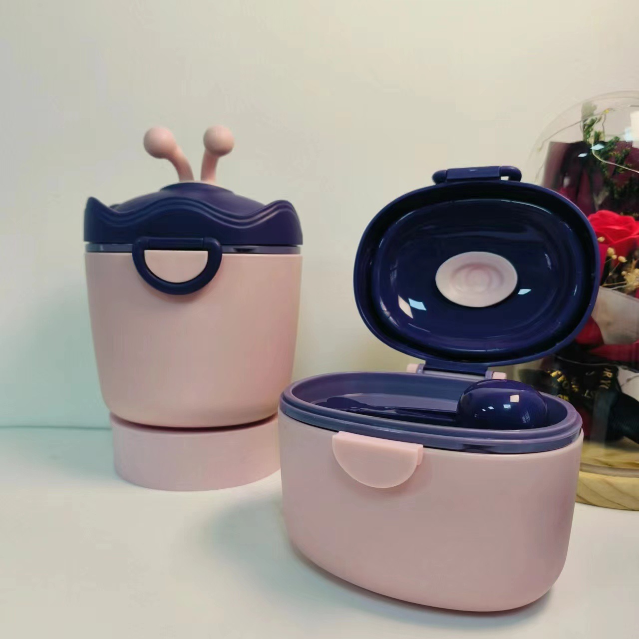 Baby Milk Powder Tank Storage Box Outgoing Portable Baby Food Supplementary Fruit Snack Storage Tank Moisture-proof Sealed Box