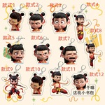 哪吒亚克力钥匙扣创意挂件代发卡通动漫明星挂件礼品送朋友潮玩