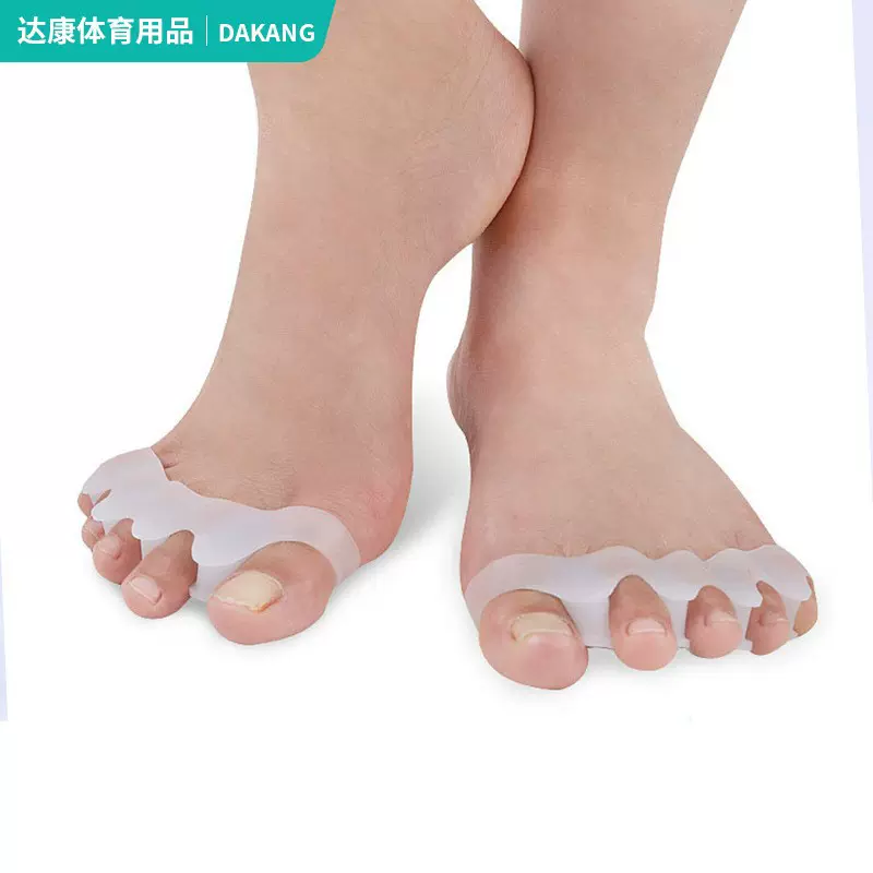 脚趾矫正器 分趾器 硅胶分趾器 脚趾拇指防磨脚分趾套后跟贴