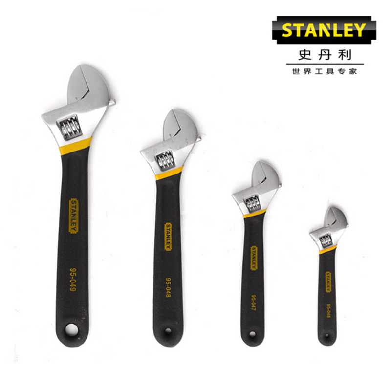 STANLEY/史丹利 活扳手高档双色沾塑柄活动扳手 10” 95-048-1-23
