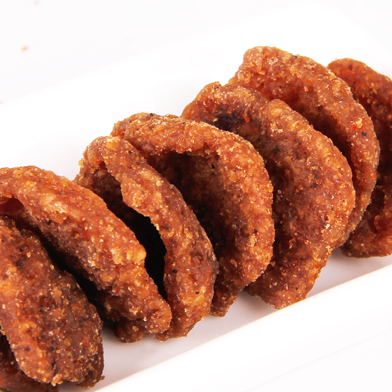 18g Real Fragrant Beef Flavored Vegetarian Soy Meat Snack, 30 Bags/ Medium Pack