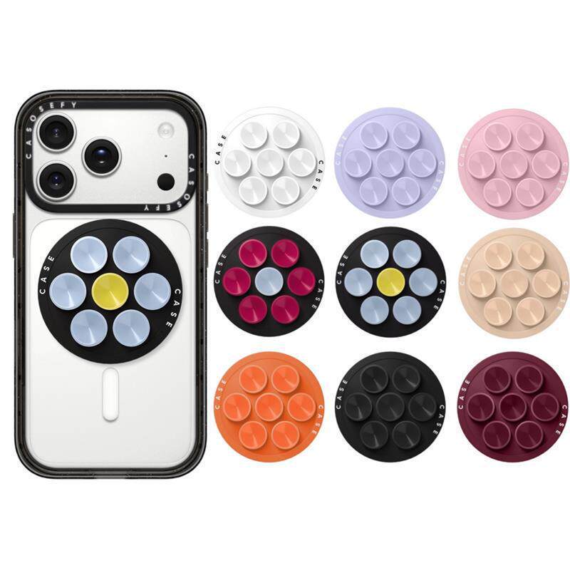 Case Internet Celebrity Suction Cup Phone Holder with Strong Magnetic Attachment Suitable for Apple iPhone and Huawei