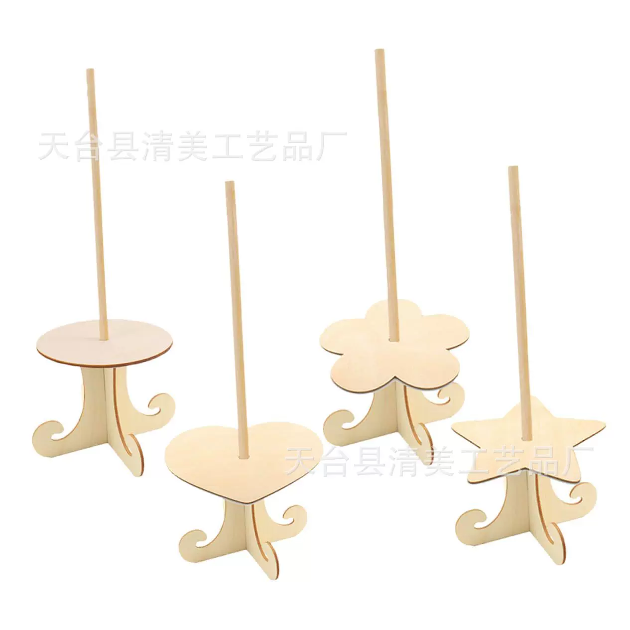 木质甜甜圈架婚礼用品摆件小孩宝宝淋浴节家居工艺生日派对装饰品