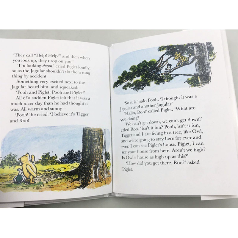 Английское оригинальное издание детской книги Winnie-The-POOH 30-томный набор обложка с твердой обложкой