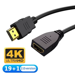 Кабель удлинительного кабеля HDMI для мужчины до женщин.