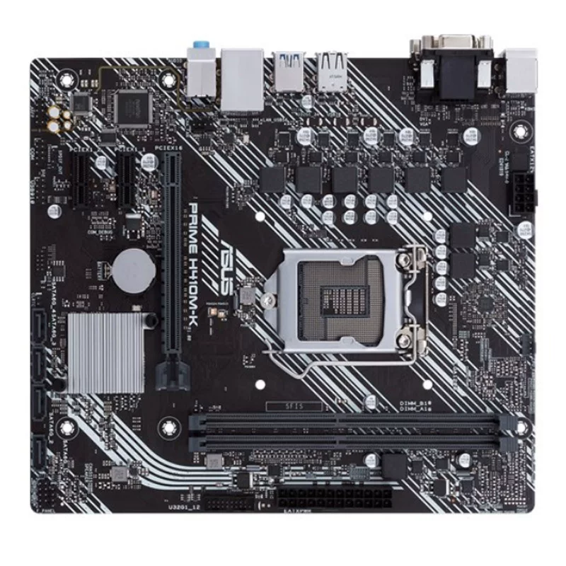 Подходит для настольного компьютера ASUS Primeh410M-K 10-го поколения, офисная игровая материнская плата поддерживает процессоры 10-го поколения CPU10400
