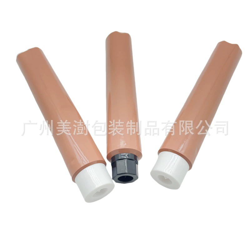 75 мл упаковка для крема для рук из чистого алюминия, упаковка для косметики из чистого алюминия, туба для косметики