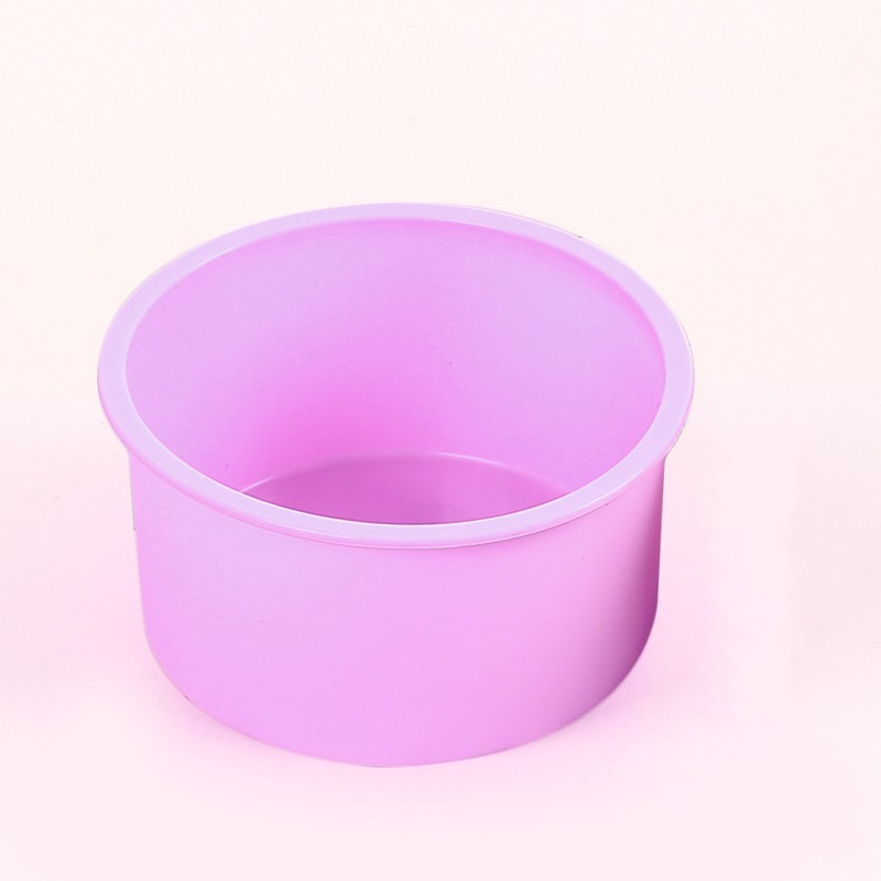 Molde redondo de la torta molde de silicona molde para hornear multi-tamaño pastel DIY hornear molde de la torta