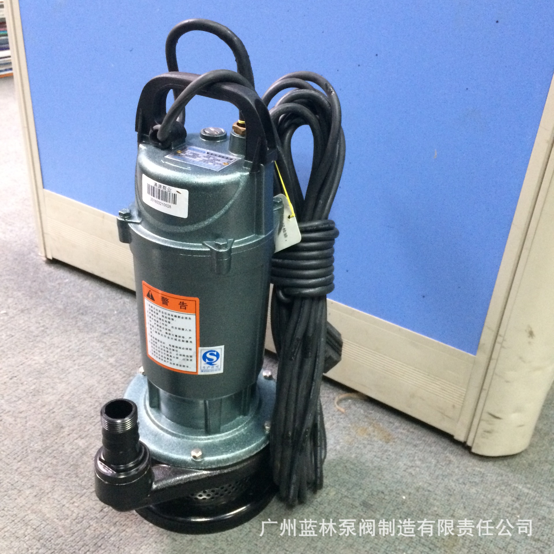 QDX潜水泵 家用潜水泵 QX3-30-1.1农田喷灌水塔送水清水抽水泵