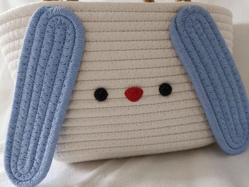 Wholesale Cute Osmanthus Dog Crossbody Small Bags, Cartoon Cotton Wire Woven Bags, Cartoon Cotton Bags