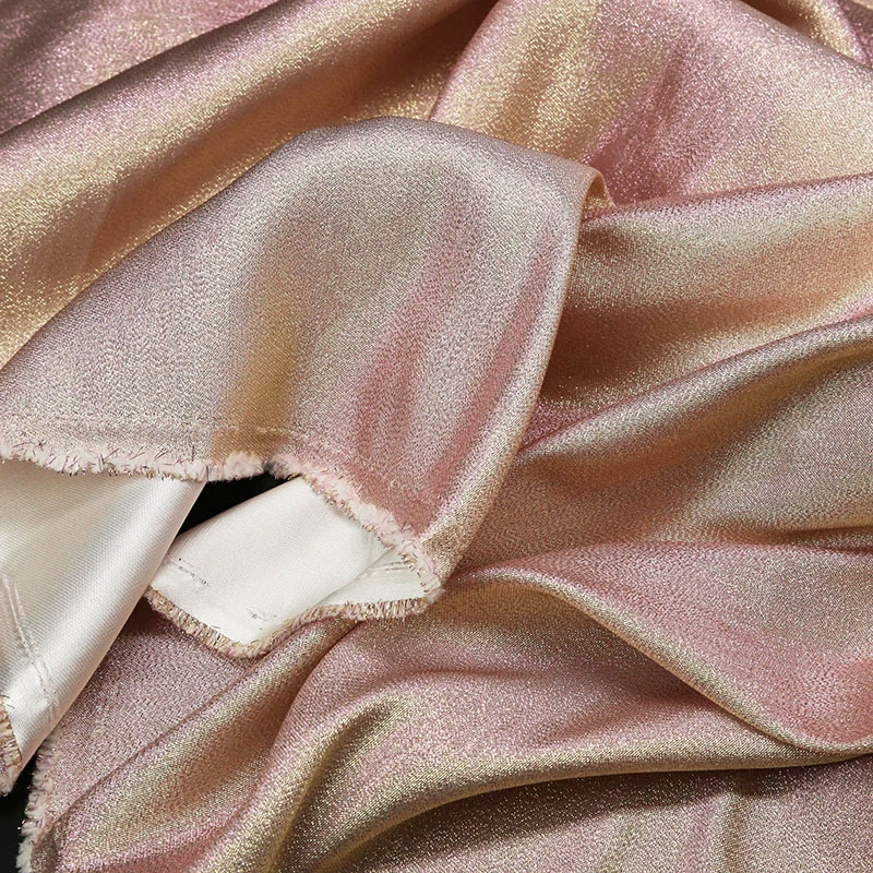 Мерцающая ткань, дизайн кукла, DIY, градиент, детская одежда