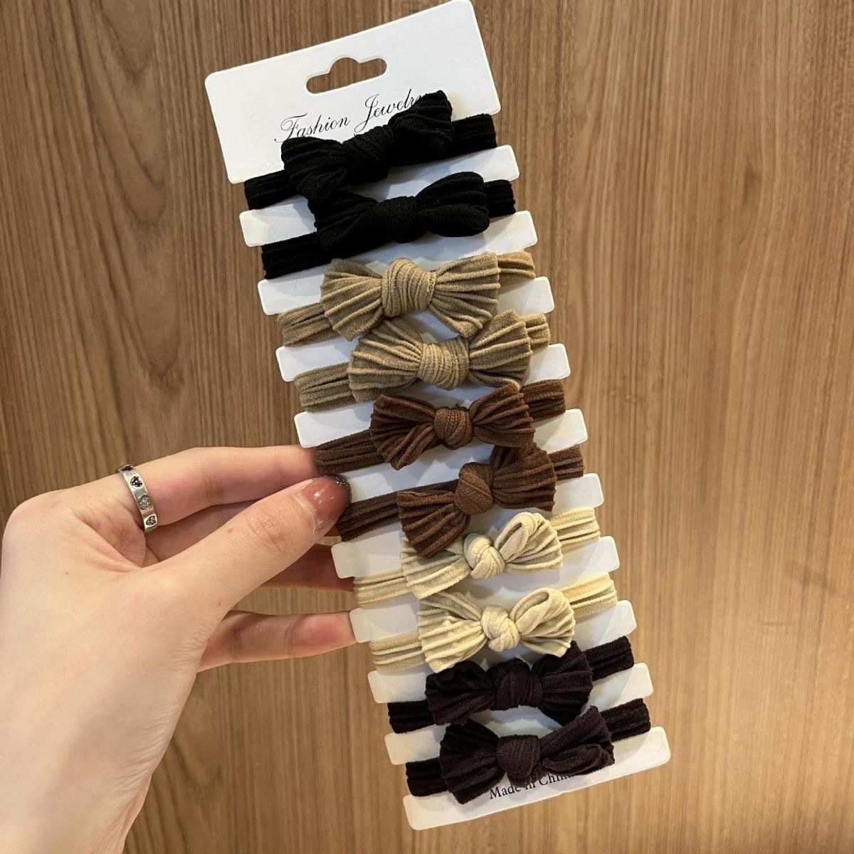 Anillo de cabello en línea de alta elasticidad no daña cabello grueso cuerda de cabello para mujeres simplicidad atada cuerda de cabello accesorios para el cabello image 19