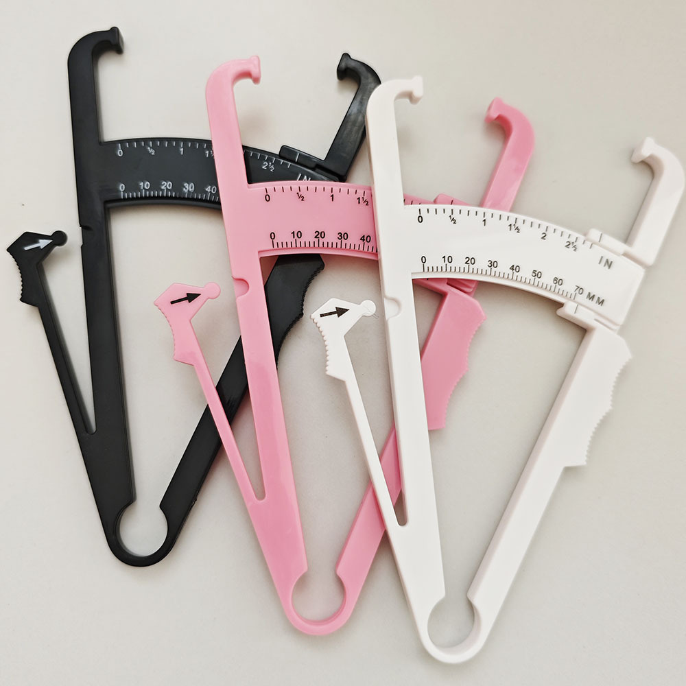 En stock IMC cinta métrica saludable circunferencia de la cintura regla automática encogimiento regalo redondo grande cinta de cuero medida Regla suave regla saludable tres circunferencia regla