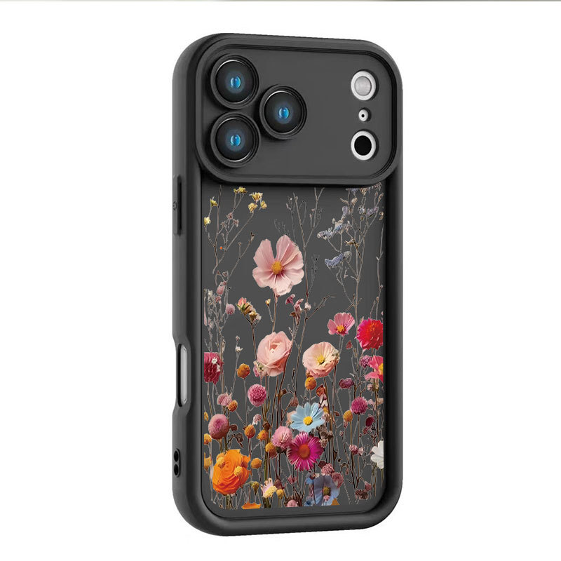 Colorful Floral Phone Case Suitable For Fruit 17 Pro Max, Samsung Galaxy S25 Ultra, IPhone 16, A73, 15_voghion.com