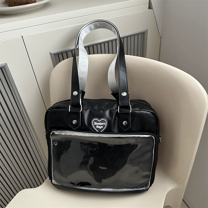 Cute shoulder bag for elementary school students, Japanese school skirt, one-shoulder bag