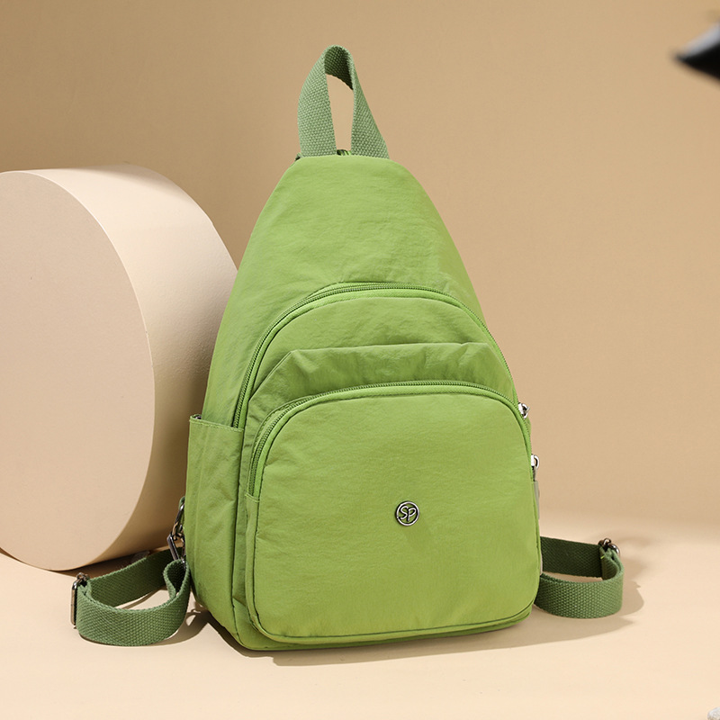 Zaino piccolo da donna 2025, nuovo zaino casual alla moda in tessuto Oxford, multifunzionale, leggero, da viaggio, a tre scopi, borsa per il seno_voghion.com