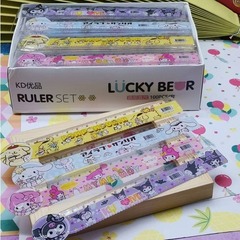 新品サンリオ直尺かわいい漫画クロミ児童学生15cm直尺プラスチック定規六一プレゼント