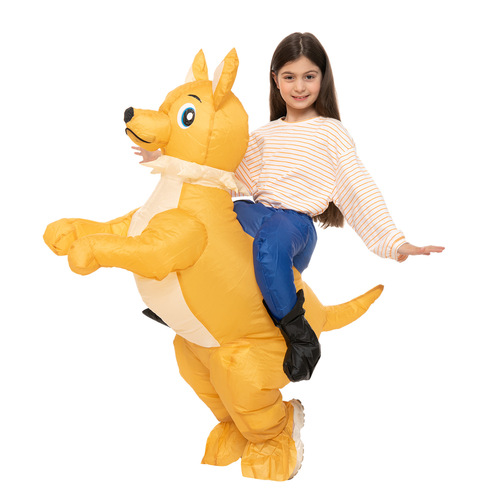 Cross-border cute children riding and walking animal mounts chickens, dogs, pigs, ducks, cows and cats inflatable clothing for adults and children