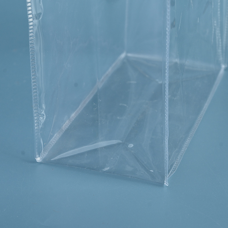 Bolsa PVC transparente para bebidas y vino embalaje de regalo tridimensional image 6