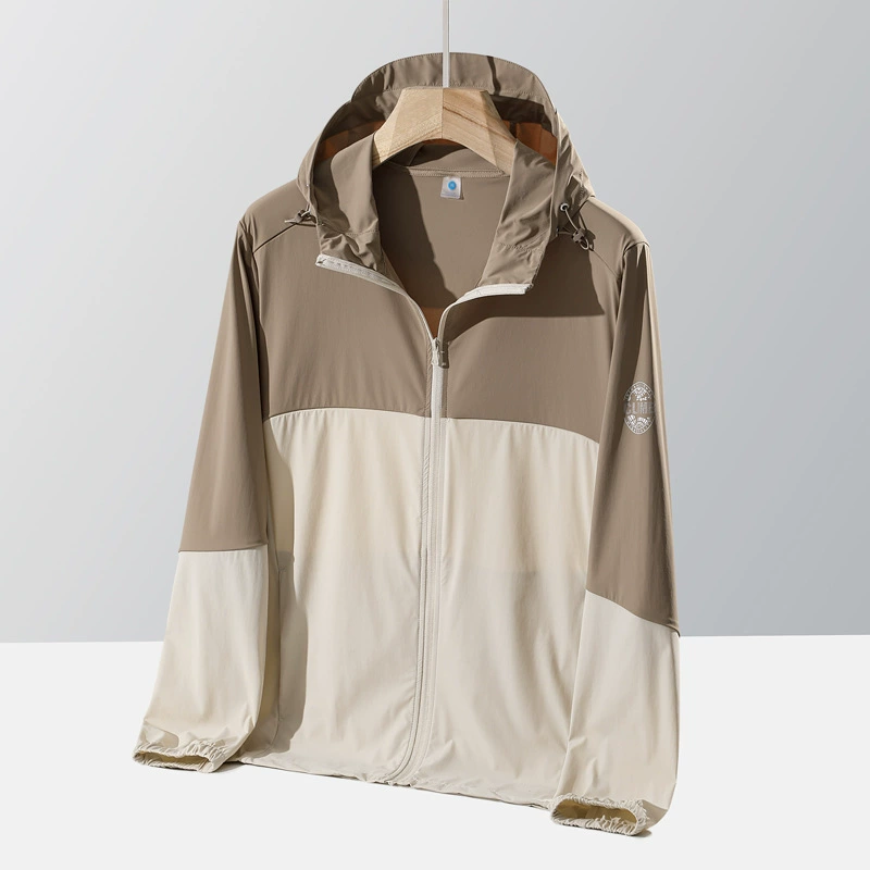 2025 новая одежда ультратонкая кожа одежда дышащая быстрая сухая ветровка куртка на открытом воздухе спортивная одежда