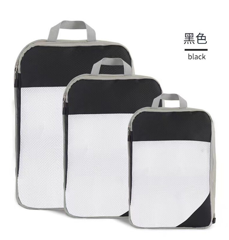Amazonの人気の旅行圧縮収納袋 3 点セット防水スーツケース衣類収納袋メーカー卸売|undefined