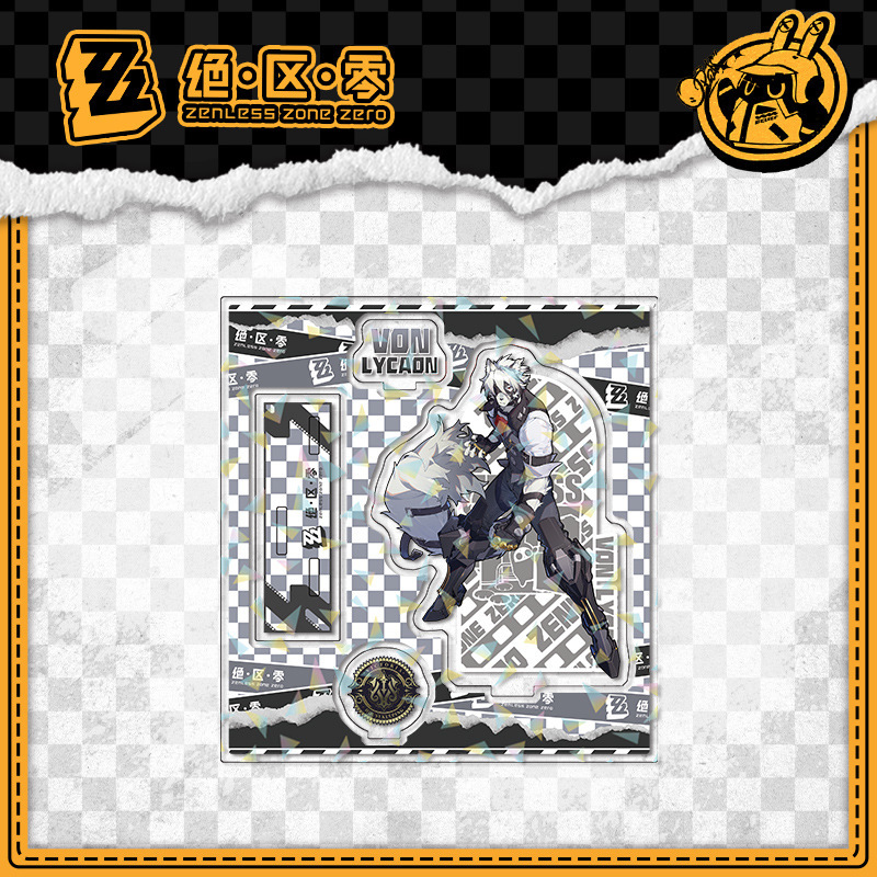 Acrylic stand custom MJ peripheral combination glass laser three-insert stand