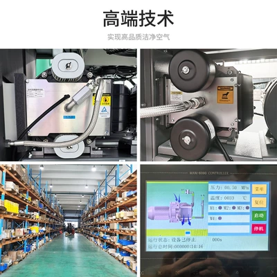 Oil-Free Scroll Air Compressor: Hava kompressorları
