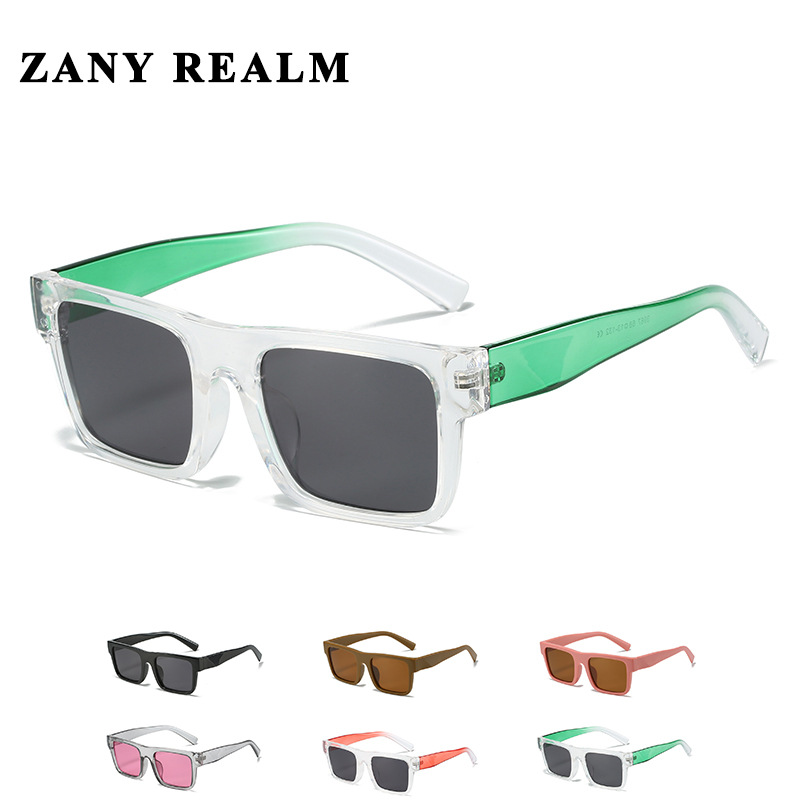 Nuevo hombre de moda transfronteriza gafas de sol hombres negro Super retro Rock gafas de sol fabricante en stock 3987