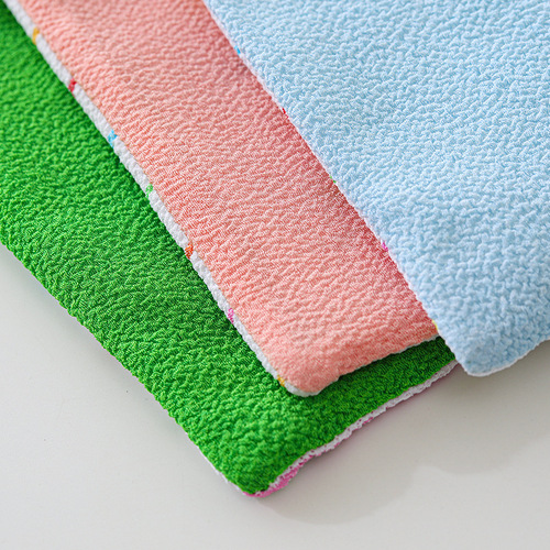 New type pumice stone wash mitt with rough texture on one side and fine texture on the other, thick double-sided bath scrub wash mitt bath glove pumice cloth