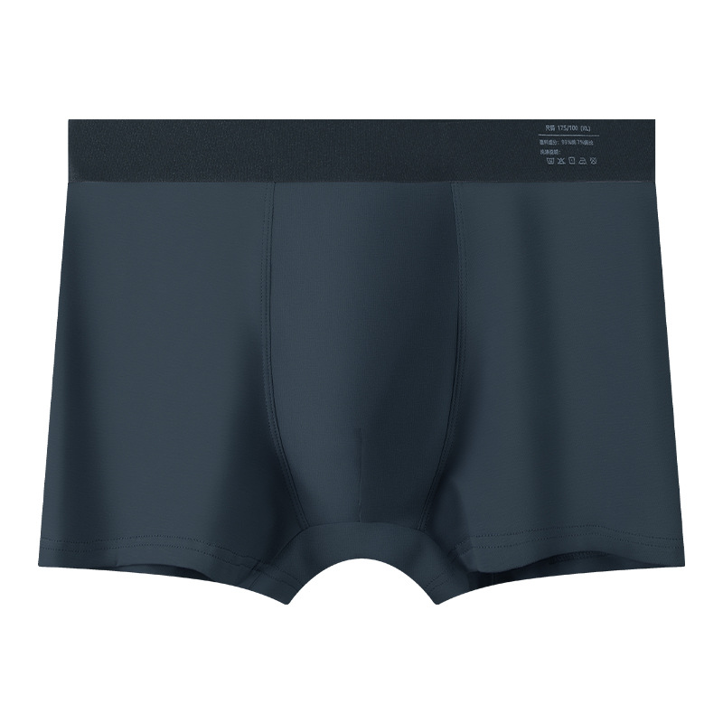 Pantalones íntimas de algodón masculinas de verano transpirables de algodón de clase A cómodas de algodón de color sólido de Xinjiang pantalones cortos de cintura para hombres