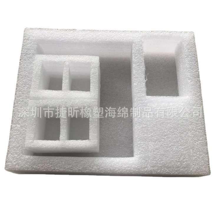 厂家供应箱包珍珠棉包装内衬防碰缓冲epe泡棉内托可