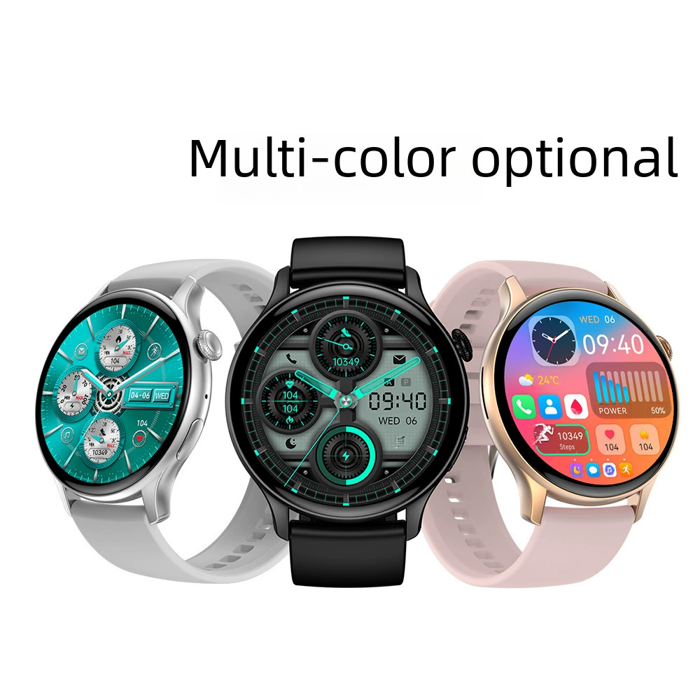 Новые умные часы HK85 AMOLED HD, Bluetooth-звонки, музыка, пульсоксиметр, измерение давления, отслеживание активности